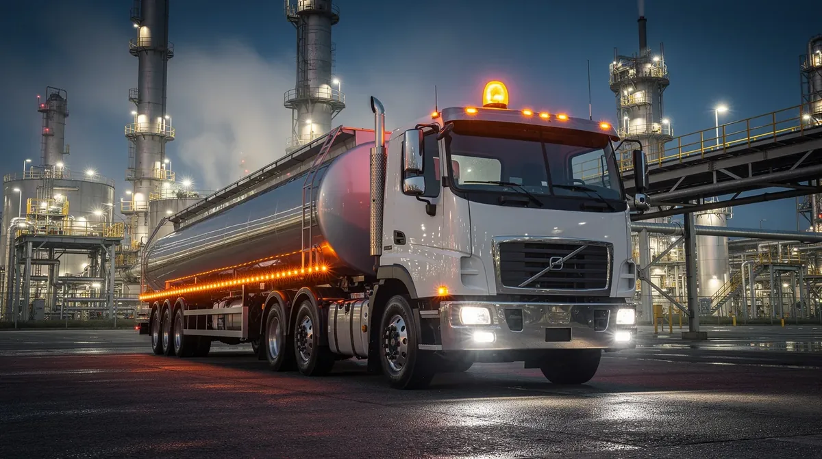 Lampy LED ATEX na cysternach i pojazdach petrochemicznych