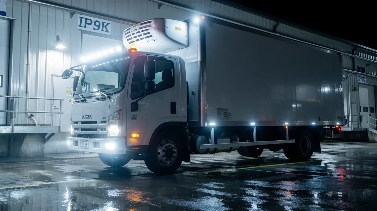 Lampy robocze LED do pojazdów w przemyśle spożywczym