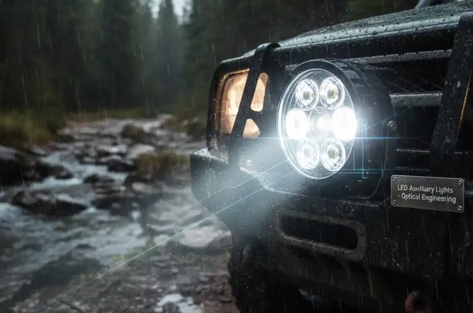 Porównanie wiązek świetlnych listew LED różnych rozmiarów