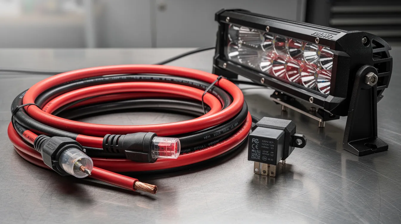 Okablowanie listwy LED: przekroje, bezpieczniki i schematy