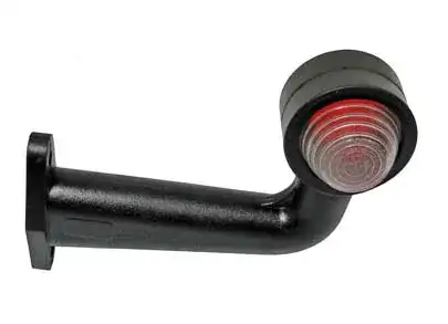 Lampy obrysowe halogenowe z gumową nóżką