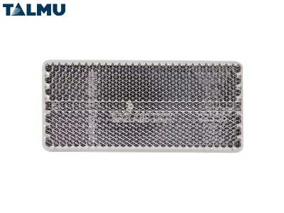 TALMU Reflektor Odblaskowy 31.5x69mm - Bezbarwny do Klejenia - Dalekosiezne.pl