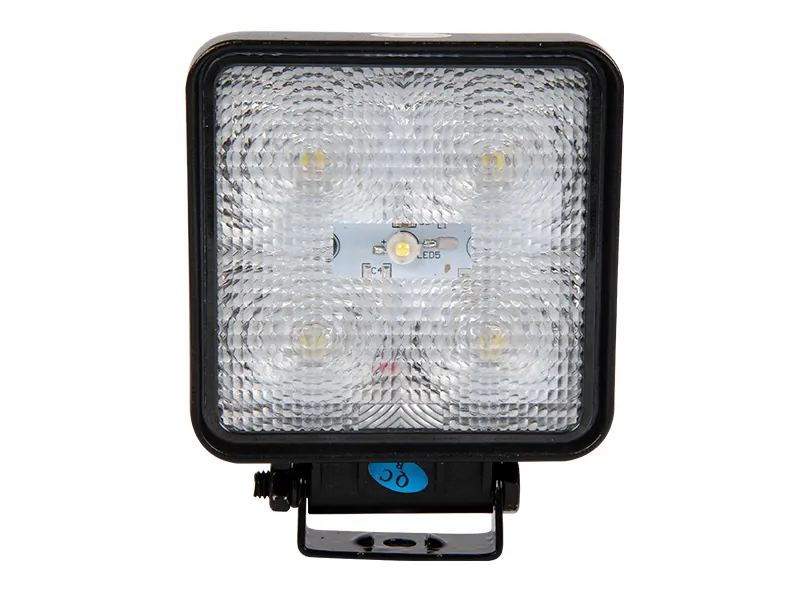 ECOLINE Lampa Robocza LED 15W 1000lm 9-32V Flood 110x110mm - Zdjęcie 2