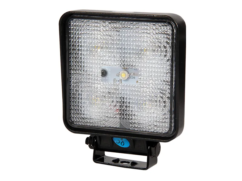 ECOLINE Lampa Robocza LED 15W 1000lm 9-32V Flood 110x110mm - Zdjęcie 3