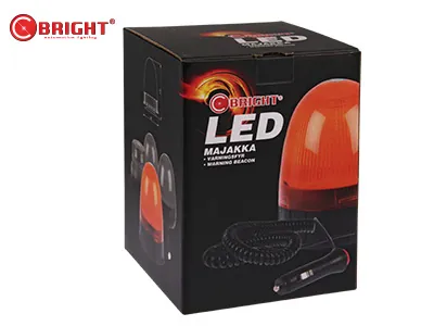 C-BRIGHT Kogut LED Magnetyczny 80 LED 12-24V ECE R10 z Funkcją Światła Ciągłego - Zdjęcie 2