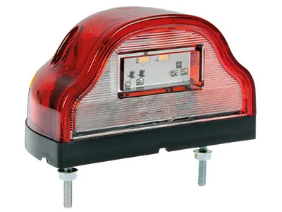 Lampa LED do Oświetlenia Tablicy Rejestracyjnej 12-24V 6xLED - E-approved - Dalekosiezne.pl