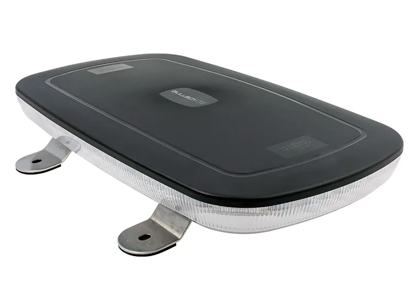 BULLBOY Panel LED Ostrzegawczy 381mm Żółty 10-30V 14 Funkcji Błysku - Zdjęcie 2