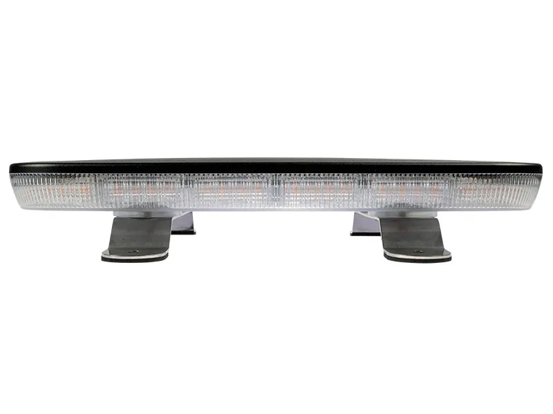BULLBOY Panel LED Ostrzegawczy 381mm Żółty 10-30V 14 Funkcji Błysku - Zdjęcie 3