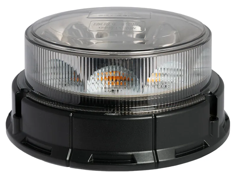 OPTIBEAM DARK PHANTOM Kogut LED Ostrzegawczy 12-24V Bursztynowy ECE R65 - Zdjęcie 2