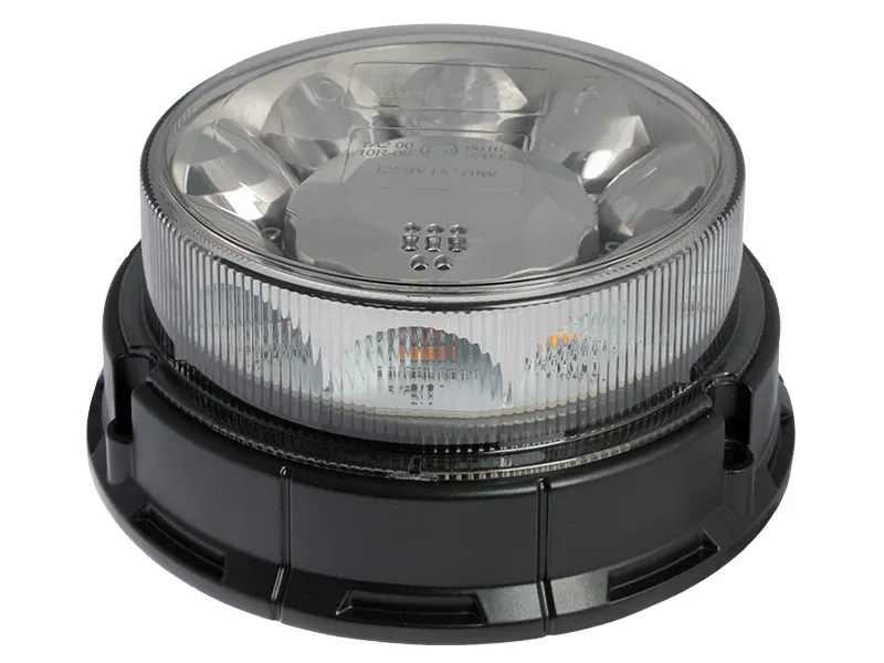 OPTIBEAM DARK PHANTOM Kogut LED Ostrzegawczy 12-24V Bursztynowy ECE R65 - Zdjęcie 3