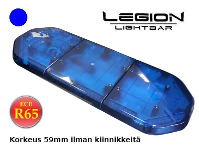 AXIXTECH Legion Panel LED Ostrzegawczy 914mm Niebieski 96 LED 12V ECE R65 - Dalekosiezne.pl