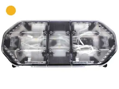 AXIXTECH Panel LED ostrzegawczy 762mm bursztynowy 12-24V ECE R65 Class 1 - Zdjęcie 2