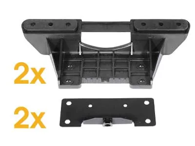 AXIXTECH Panel LED ostrzegawczy 762mm bursztynowy 12-24V ECE R65 Class 1 - Zdjęcie 3