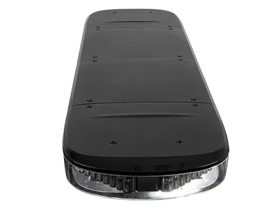 AXIXTECH Panel Ostrzegawczy LED 1210mm 12V Pomarańczowy - Kogut Dachowy z Homologacją ECE R65 - Zdjęcie 3