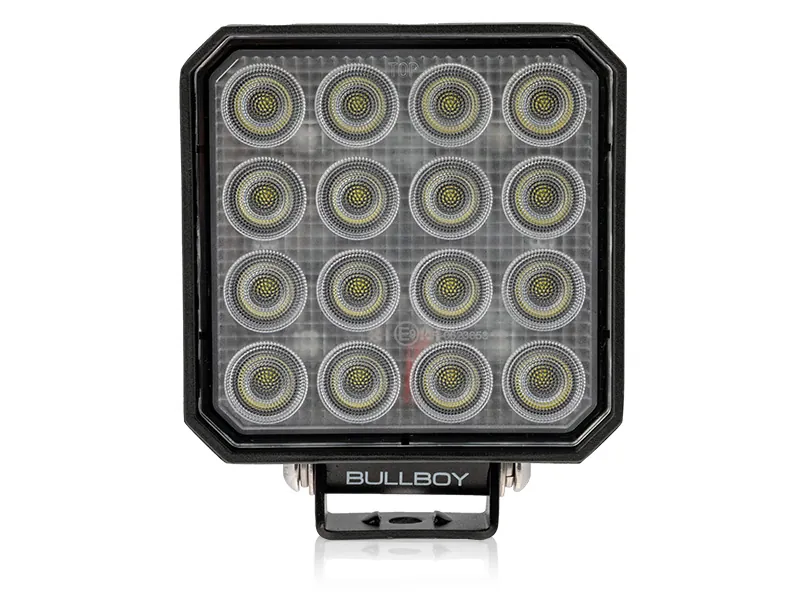 BULLBOY Lampa Robocza LED 4200lm 11-32V 16x Power LED IP68 ECE R10 - Zdjęcie 3