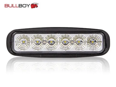 BULLBOY Lampa robocza LED 18W 1440lm 9-32V z homologacją R23 - szeroki snop 60° - Zdjęcie 2