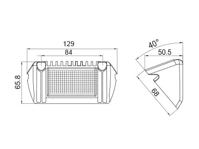 BULLBOY LED Scenelight 770lm 12-24V - Lampa Robocza Scene Light 5000K - Zdjęcie 2