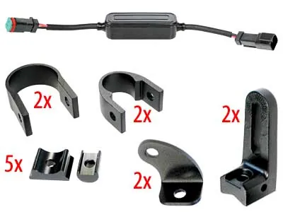 SAE Panel Roboczy LED 40x5W Osram 19920lm 9-36V IP68 Flood - Zdjęcie 2