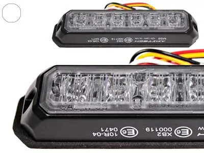 AXIXTECH LED Horizontal Signal Light 6x1W 11-30V - Lampa Ostrzegawcza Pozioma R65 - Dalekosiezne.pl