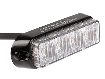 AXIXTECH Lampa Ostrzegawcza Stroboskopowa LED Pomarańczowa 12-24V z Homologacją ECE R65 - Zdjęcie 3