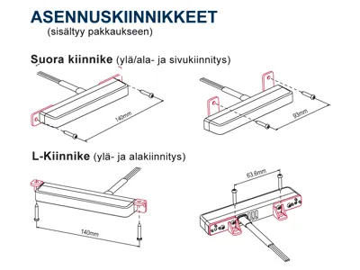 AXIXTECH Stroboskop LED 6-diodowy bursztynowy 12-24V 23 programy ECE R65 - Zdjęcie 4