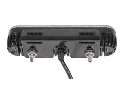 Lampa ostrzegawcza LED pozioma bursztynowa 12-24V ECE R65 6 LED - Zdjęcie 2