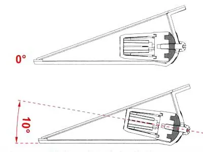 Zestaw montażowy do szyby ES6 - Osłona i podstawa z taśmą samoprzylepną - Zdjęcie 3