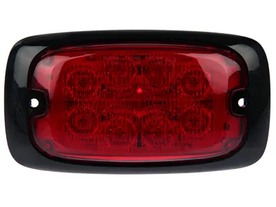 AXIXTECH Lampa Stroboskopowa LED 12-24V Czerwona z Homologacją ECE R65 Class 2 - Zdjęcie 2