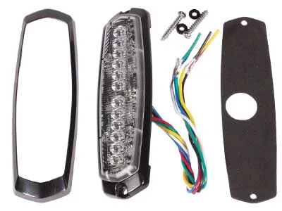 AXIXTECH Stealth Max Dual - Stroboskop LED Dwukolorowy Czerwono-Bursztynowy 12-24V ECE R65 - Zdjęcie 3
