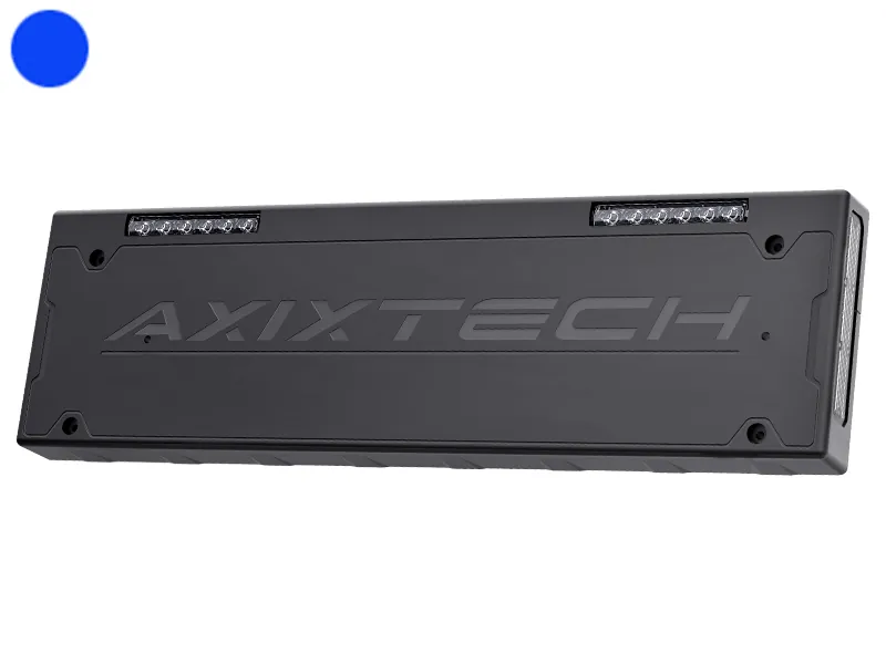 AXIXTECH Moduł ostrzegawczy LED do tablicy rejestracyjnej 12-24V z homologacją ECE R65 - Dalekosiezne.pl