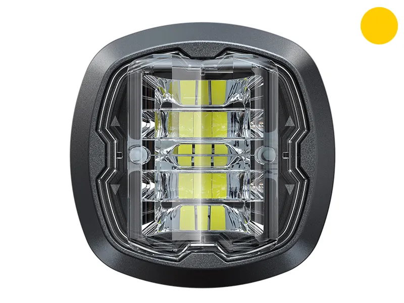Axixtech LED Crown Wide Angle - Stroboskop Ostrzegawczy 12-24V ECE R65 Cat. 1 - Zdjęcie 2