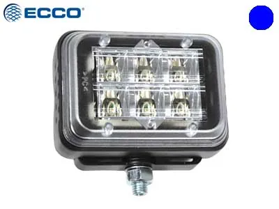 Lampa Ostrzegawcza LED 10-30V Niebieska - Kogut Sygnalizacyjny - Zdjęcie 2