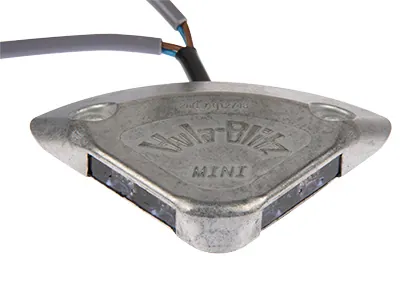 Lampa ostrzegawcza LED Hula-Blitz żółta 12-24V 83x83mm montaż 70mm - Zdjęcie 2