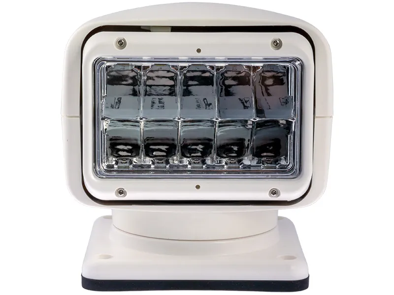 OCEAN VISION Reflektor Szperacz LED 50W 12-24V z Pilotem Bezprzewodowym - 360° Obrotowy - Zdjęcie 4