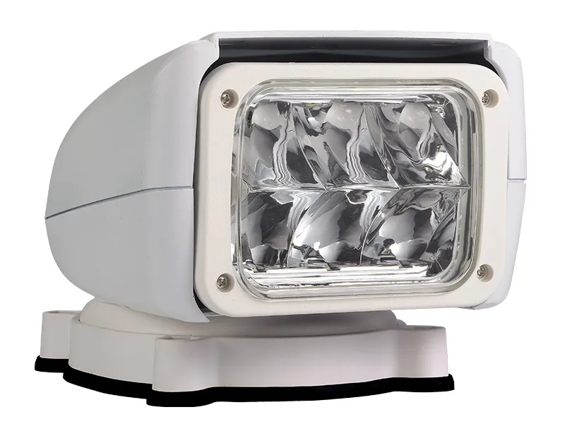 OCEAN VISION Reflektor Szperacz LED 30W 12V z Pilotem - Obrotowy 360°Searchlight - Zdjęcie 2