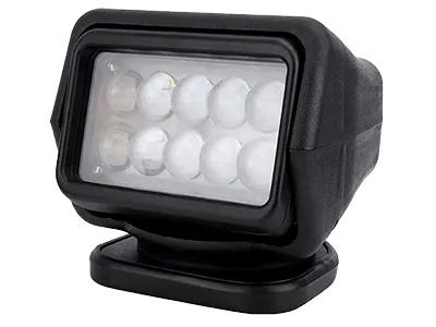 Szperacz LED 50W 4000lm z Pilotem Bezprzewodowym 12/24V - Reflektor Obrotowy - Dalekosiezne.pl
