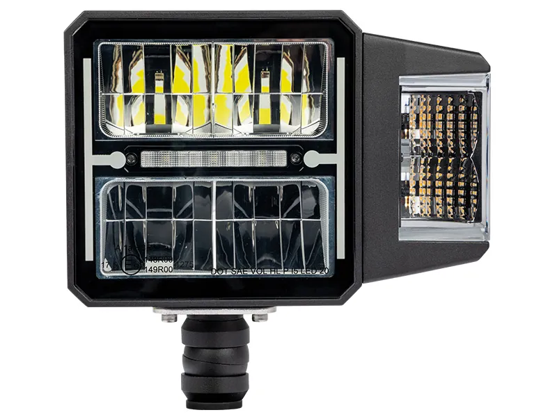 BULLBOY AGRILINE Lampa Przednia do Pługów Śnieżnych 12/24V 1800/3600lm z Podgrzewaną Szybą - Zdjęcie 3