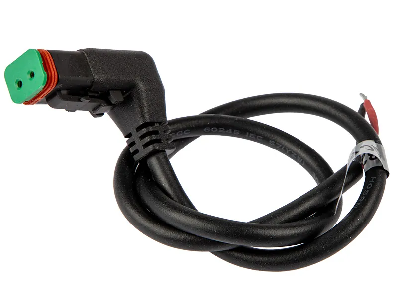 Zestaw instalacyjny Deutsch 50cm - wtyki męskie kątowe 2-pin DT - Dalekosiezne.pl