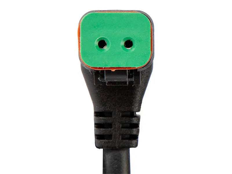 Zestaw instalacyjny Deutsch 50cm - wtyki męskie kątowe 2-pin DT - Zdjęcie 3