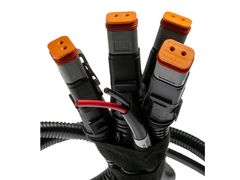 Zestaw przewodów montażowych ze złączami Deutsch DT-2 do lamp roboczych - Zdjęcie 2