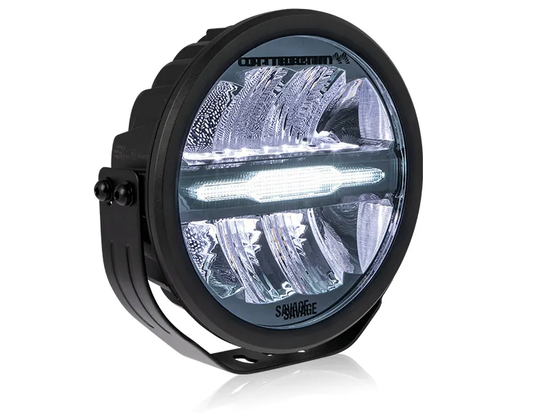 Optibeam Savage 9 – okrągła lampa LED dalekosiężna 7200lm 9-36V z Osram - Zdjęcie 2