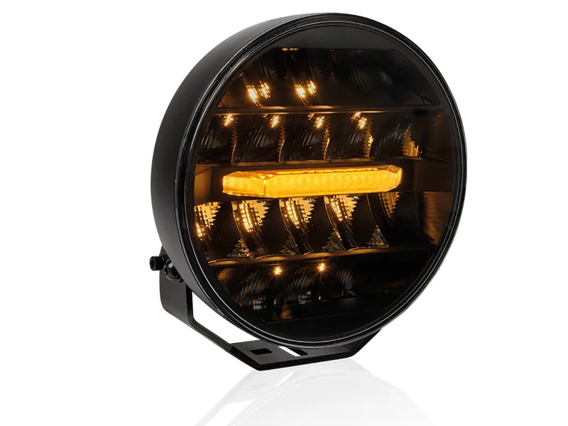 OPTIBEAM Elites 9 - Okrągła Lampa LED Dalekosiężna 11320lm 9-36V ø218mm - Dalekosiezne.pl