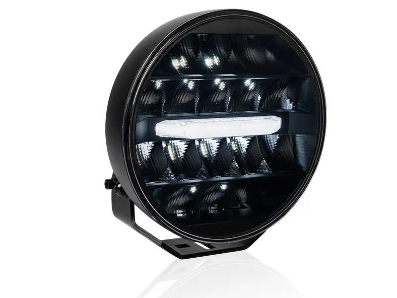 OPTIBEAM Elites 9 - Okrągła Lampa LED Dalekosiężna 11320lm 9-36V ø218mm - Zdjęcie 2