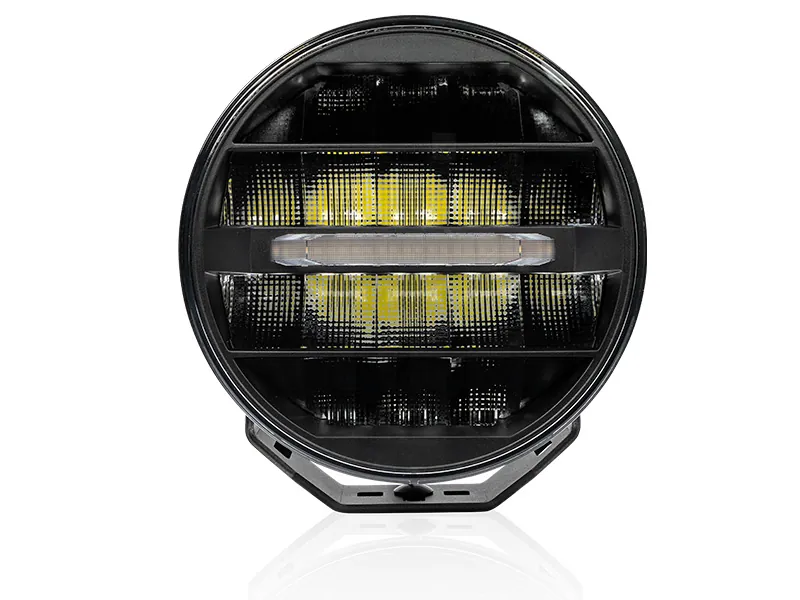 OPTIBEAM Elites 9 - Okrągła Lampa LED Dalekosiężna 11320lm 9-36V ø218mm - Zdjęcie 6