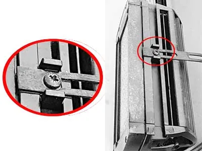 Element mocujący górny z wkrętem NS30 - Counterpart do lamp NS10, NS20 - Zdjęcie 2