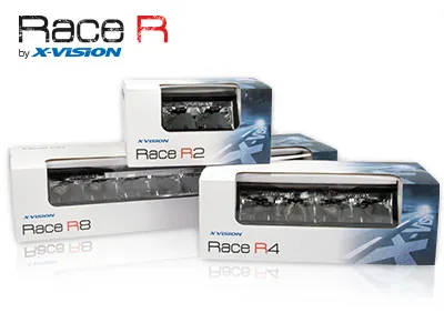 X-VISION Race R8 Listwa LED 43cm 8x High Power LED 10-30V 6000K - Zdjęcie 3