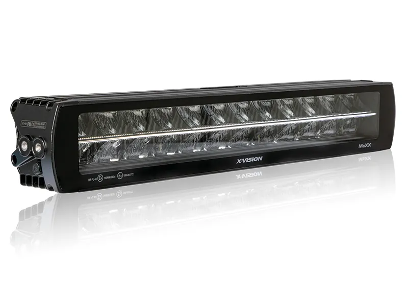 X-VISION Maxx 600 Listwa LED Drogowa 51cm 11040lm 24x Osram 9-36V R112 - Zdjęcie 2