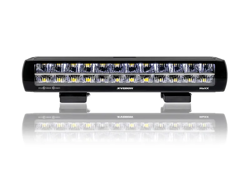 X-VISION Maxx 600 Listwa LED Drogowa 51cm 11040lm 24x Osram 9-36V R112 - Zdjęcie 3