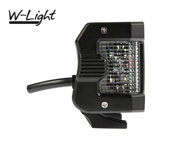 W-LIGHT ATV Sideshooter - Lampa Robocza LED 7200lm z Bocznym Oświetleniem i Ogrzewaniem 10-30V - Zdjęcie 3