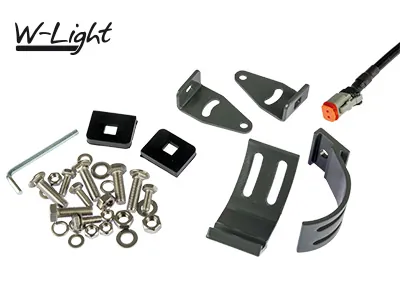 W-LIGHT Thunderbolt Listwa LED 55cm 9423lm 20x Osram 6000K 11-32V - Zdjęcie 4